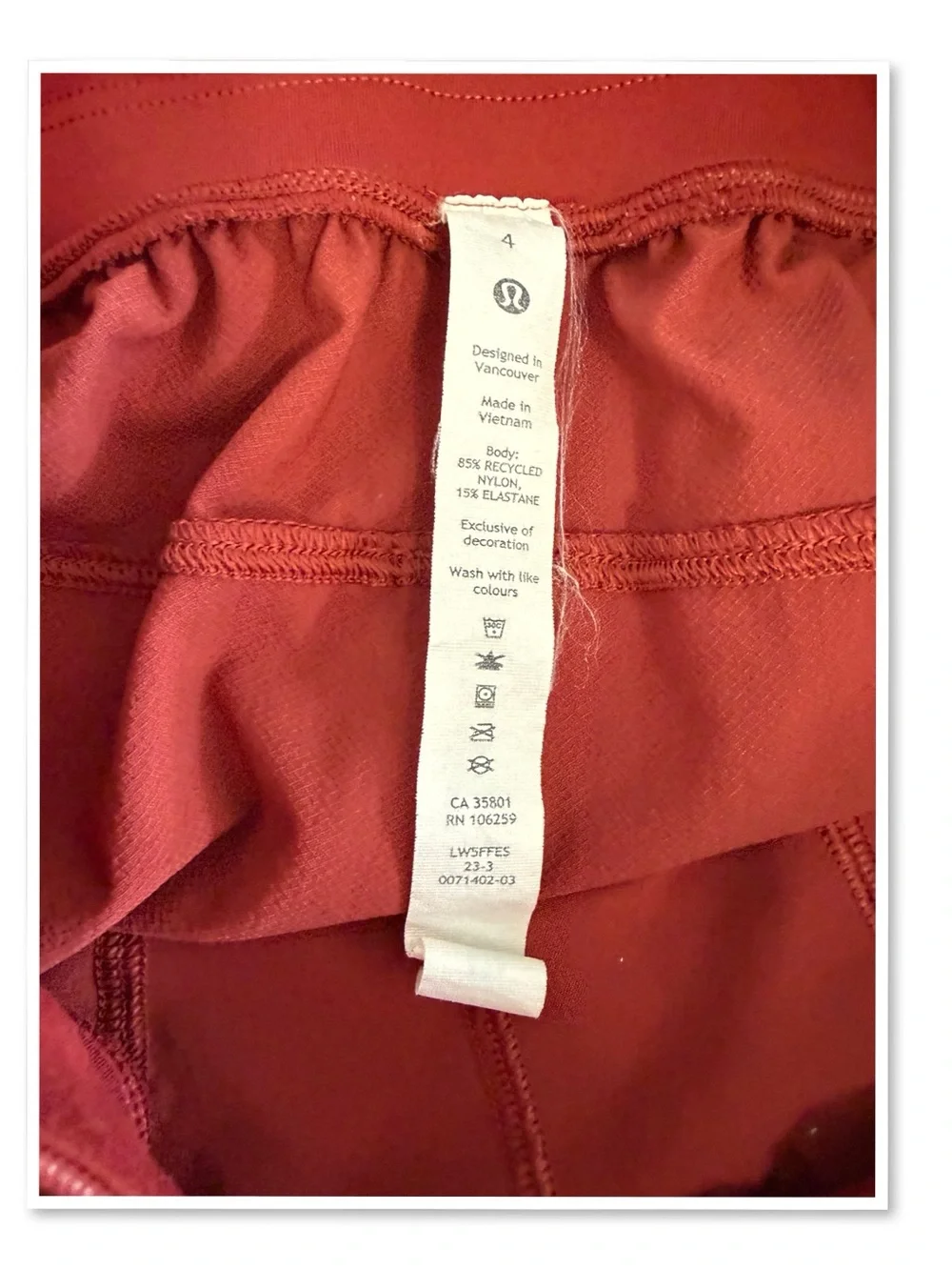 Lululemon License To Train Workout Pants
